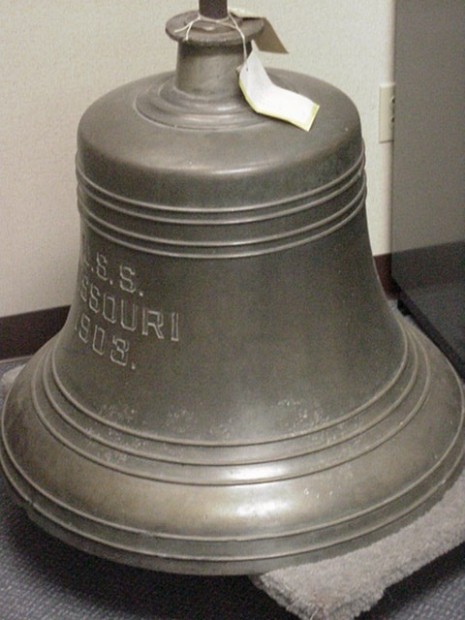 Bell that Missouri donated